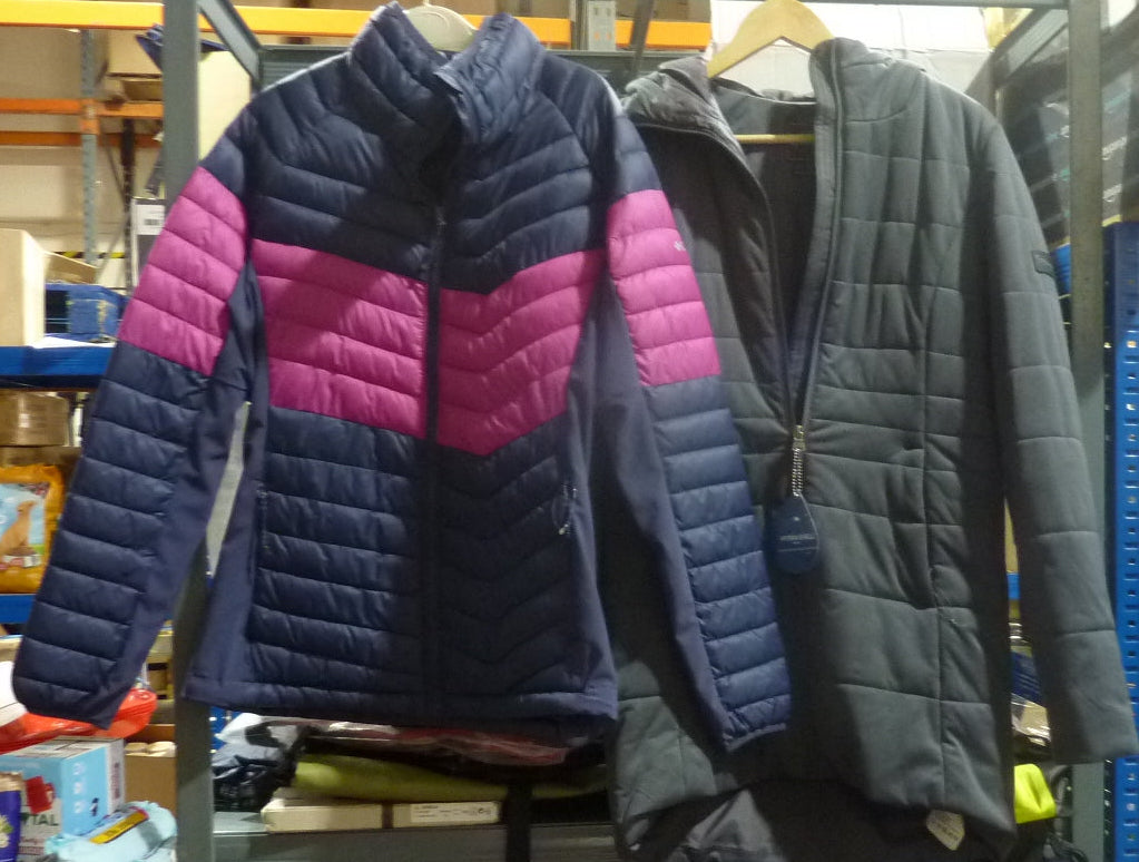 JOB LOT OF 12 BRANDED COATS