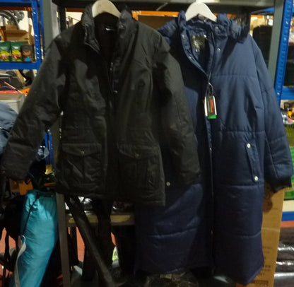 JOB LOT OF 12 BRANDED COATS