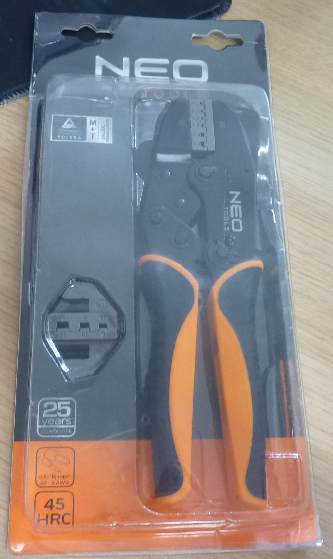 NEO Tools Crimping Pliers 0.5mm-16mm