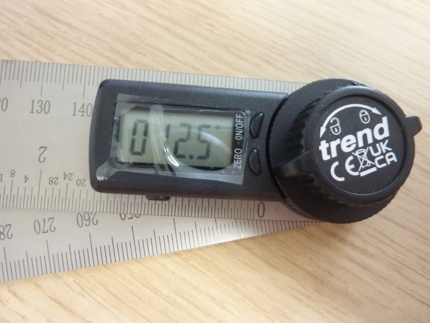 Trend 7 inch Stainless Steel Digital Angle Finder Ruler