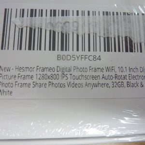 Hesmor Frameo Digital Photo Frame WiFi, 10.1 Inch