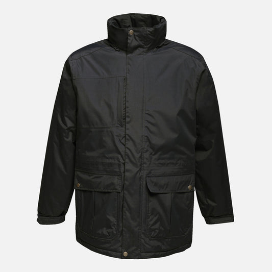 REGATTA TRA204 LADIES DARBY III INSULATED PARKA JACKET-BLACK-UK10