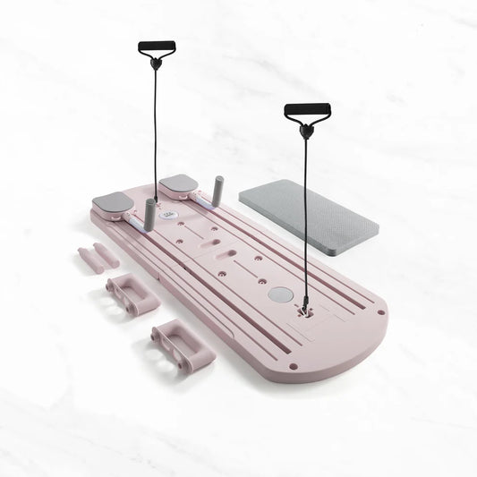 Portable Pilates Reformer Set-DUSTY PINK