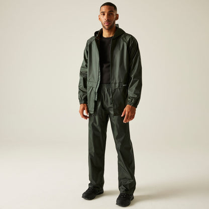 REGATTA Unisex Stormbreak Waterproof Jacket | Dark Olive LARGE