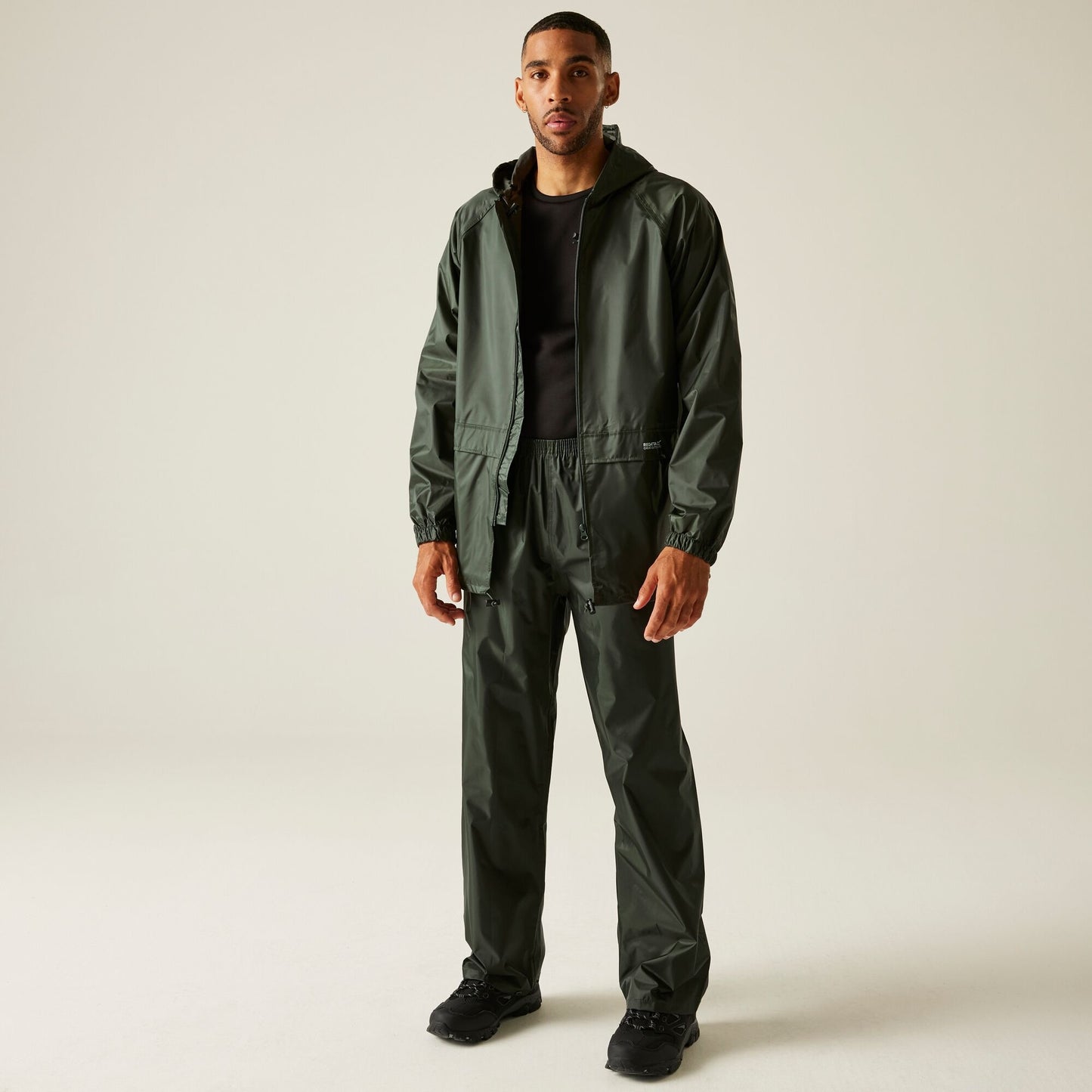 REGATTA Unisex Stormbreak Waterproof Jacket | Dark Olive LARGE