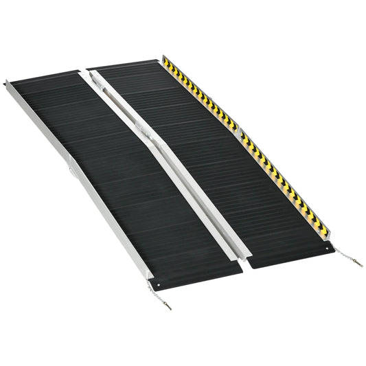 HOMCOM Wheelchair Ramp, 152L x 73Wcm, 272KG Capacity