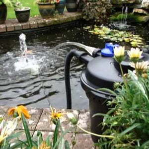 AllPondSolutions 5000L Pressurised Pond Filter Easy Clean PFC-5000-KIT