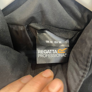 REGATTA TRA204 LADIES DARBY III INSULATED PARKA JACKET-BLACK-UK10