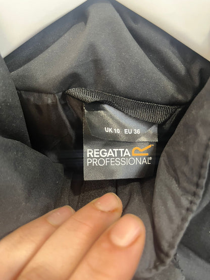 REGATTA TRA204 LADIES DARBY III INSULATED PARKA JACKET-BLACK-UK10