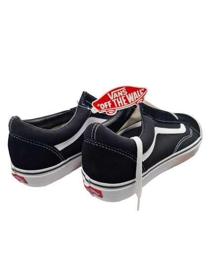 Vans off the wall old skool black/white mens shoe