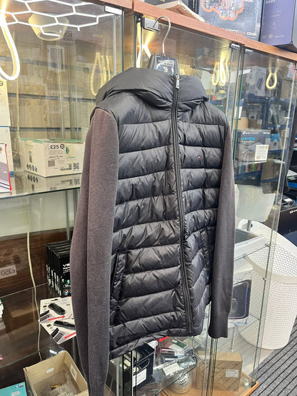 Tommy Hilfiger puffer fleece jacket small