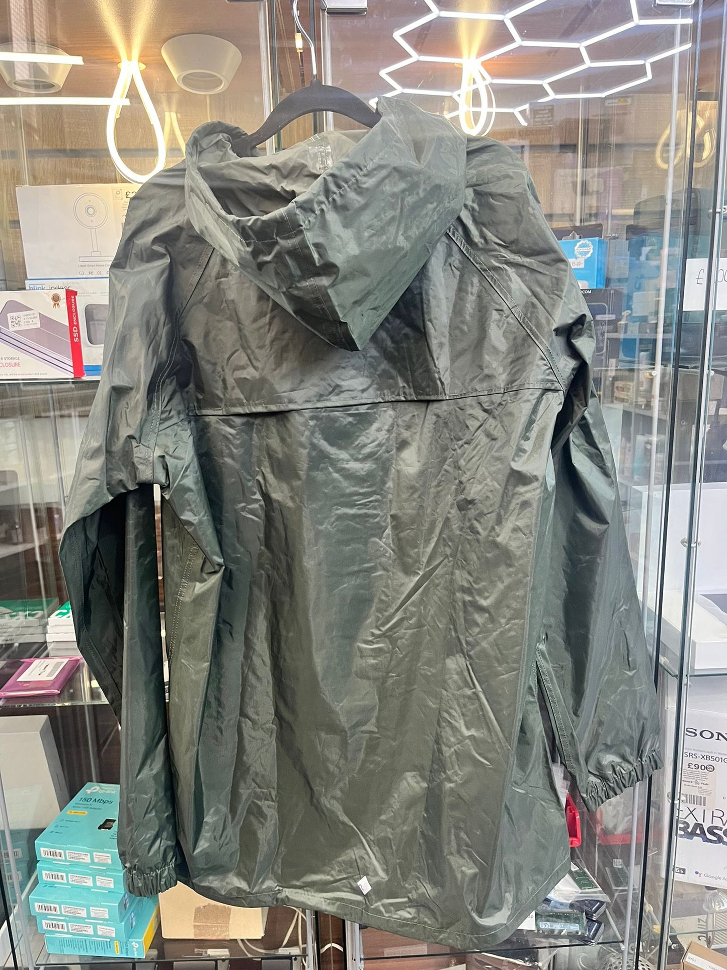 REGATTA Unisex Stormbreak Waterproof Jacket | Dark Olive LARGE