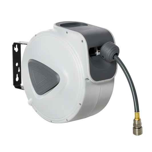 DURHAND Retractable Air Hose Reel 10m+ 90cm Hose-B40-027V03