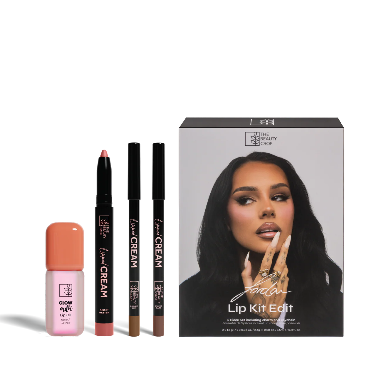 The Beauty Crop-Jordan Signature Nude Lip Kit
