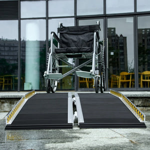 HOMCOM Wheelchair Ramp, 152L x 73Wcm, 272KG Capacity