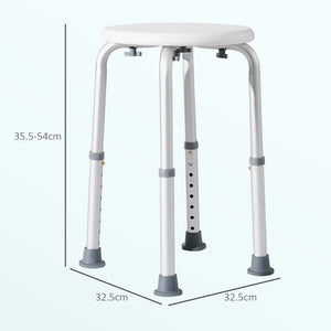 Homcom Adjustable non-slip bath and shower stool 101A 72-0011