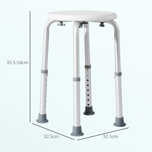 Homcom Adjustable non-slip bath and shower stool 101A 72-0011