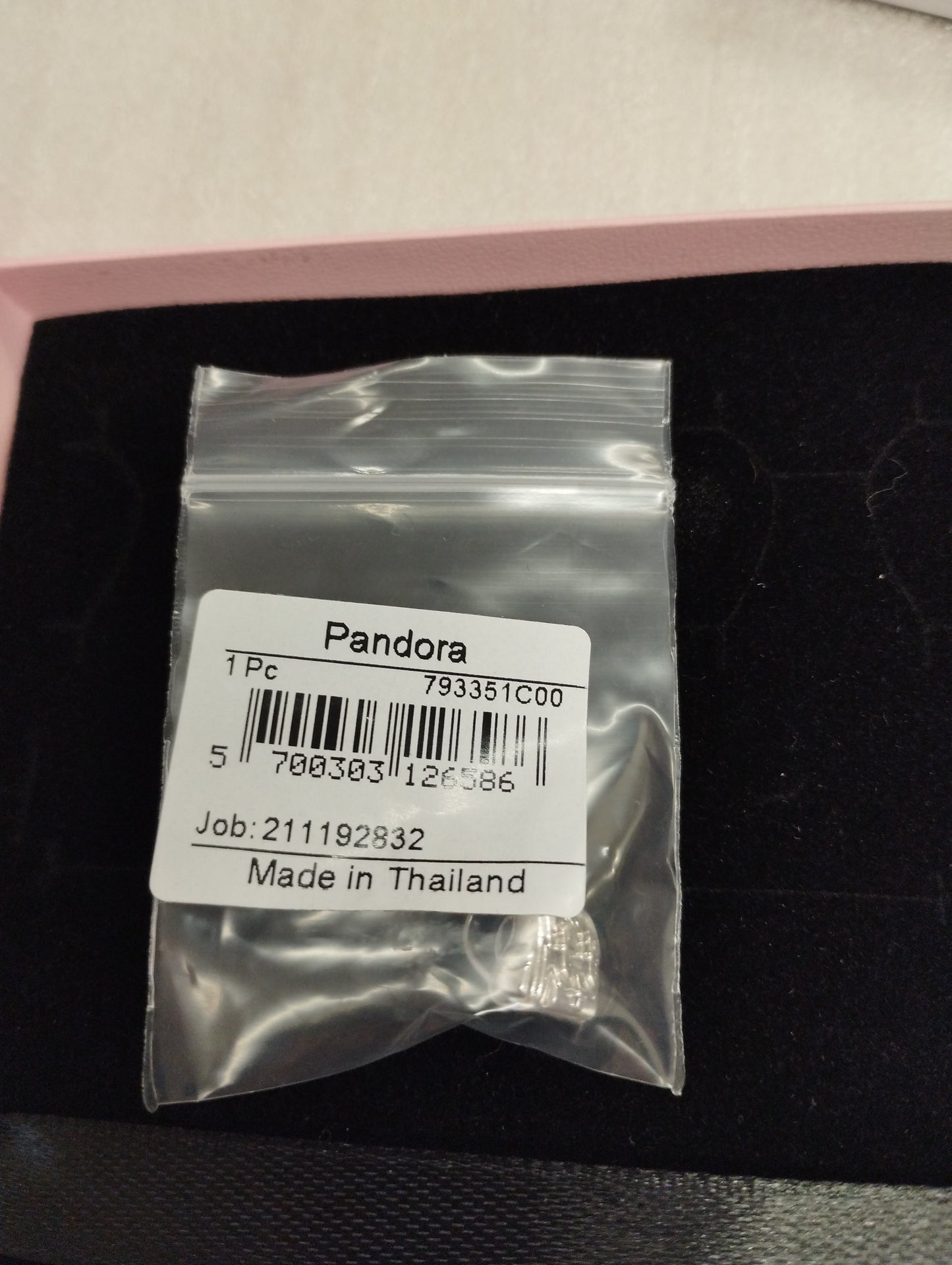 Pandora Adventure Backpack Charm Sterling silver