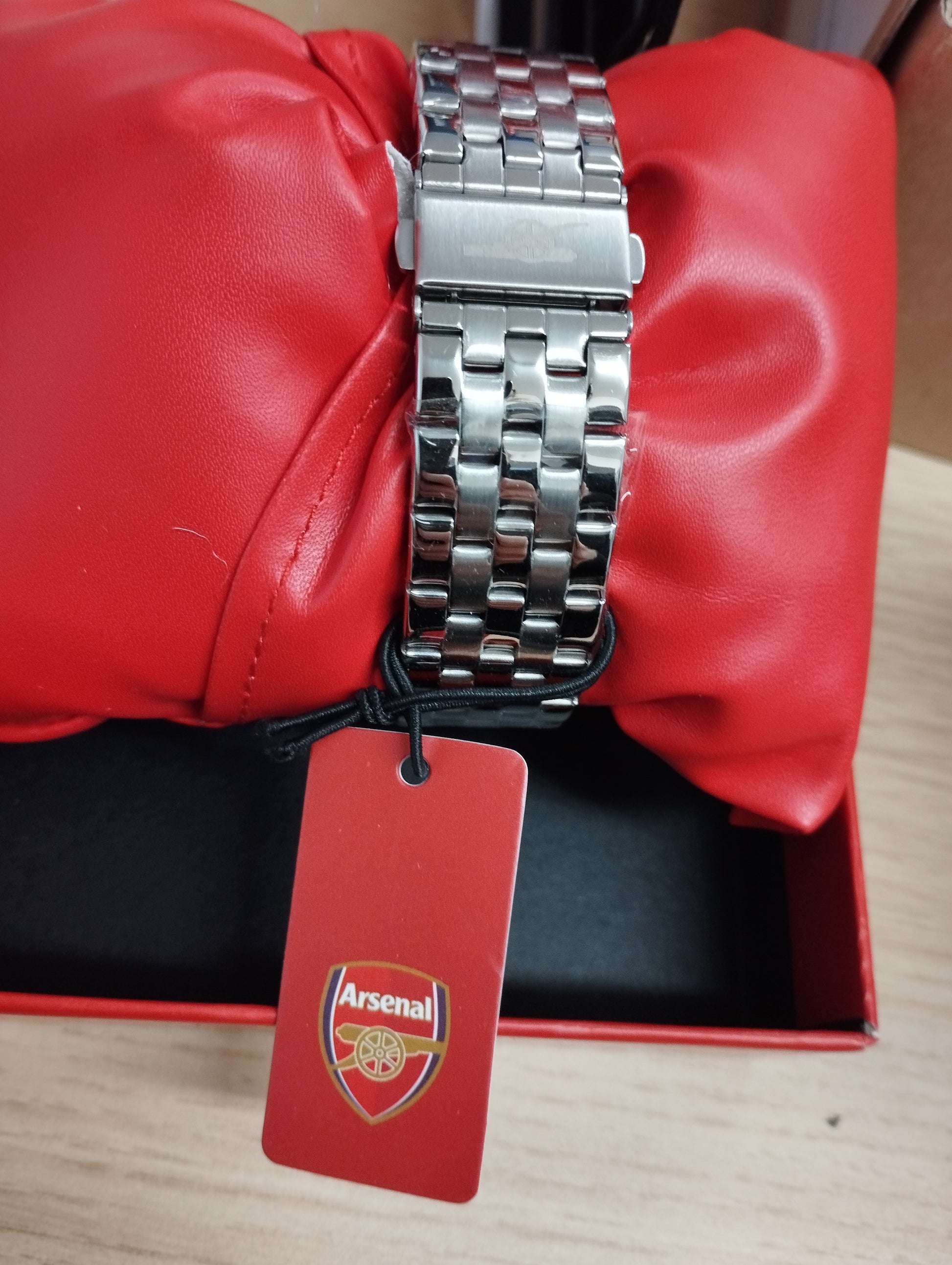Arsenal Cannon Stainless Steel Watch