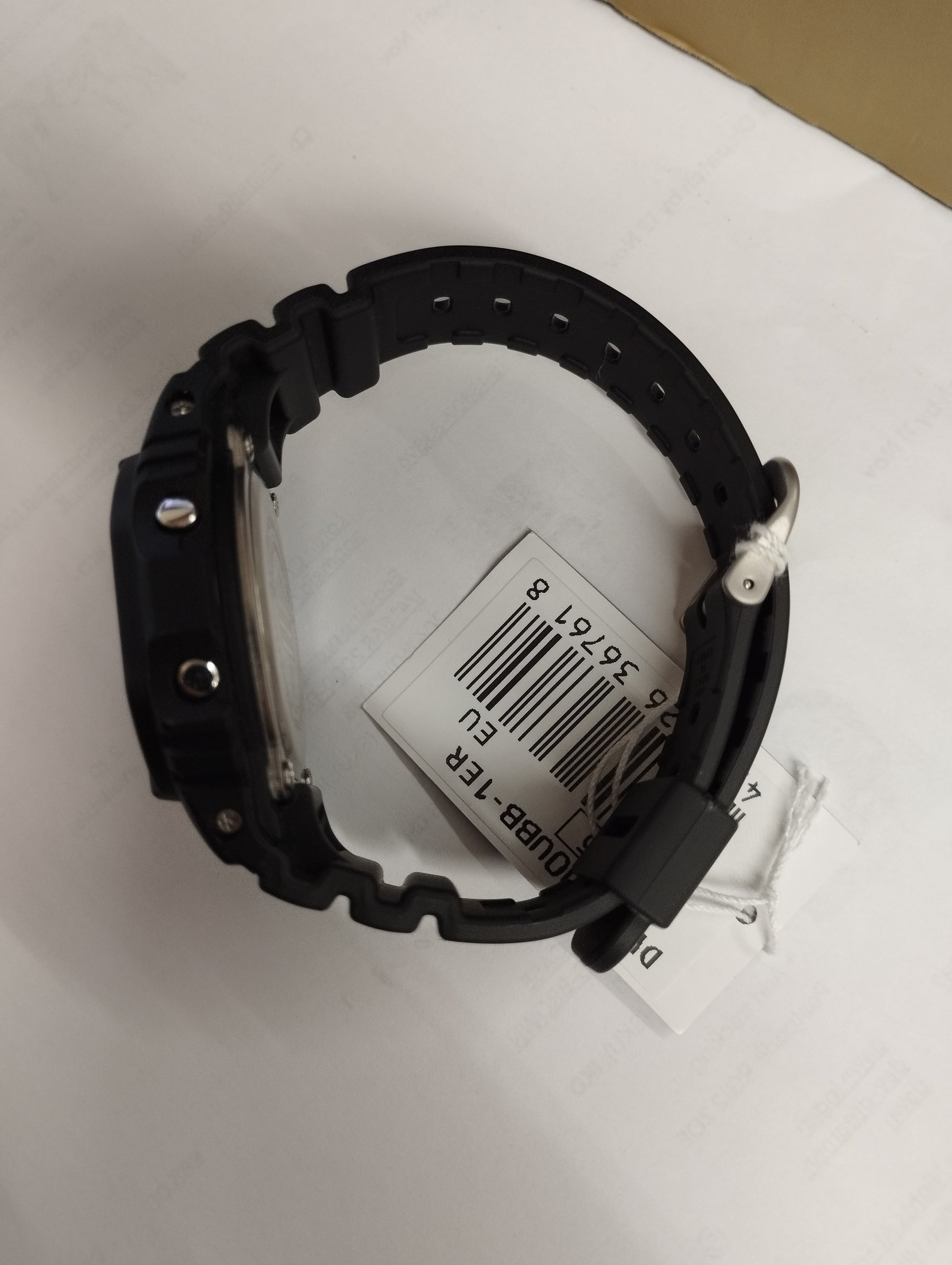 Casio G-Shock DW-5600UBB-1ER Digital Black Resin Strap Watch