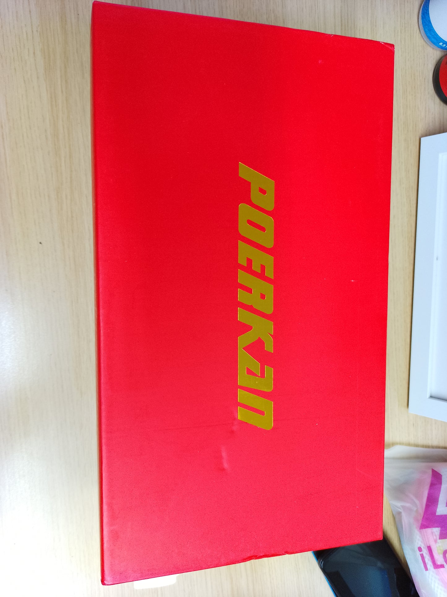 Poerkan Men's Comfortable & Stylish Lace - Up Derby Shoes-Black-UK10