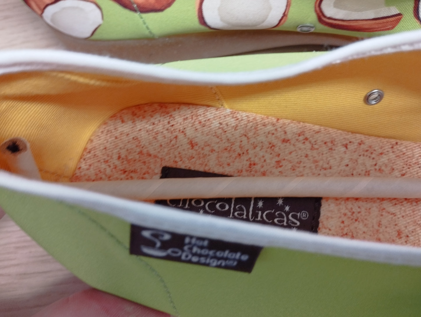 Hot chocolate design chocolaticas Mary Jane flat Coco UK 9