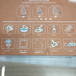 MasterGlass Magnetic Window Cleaner | Double Sided UK Double Glazing