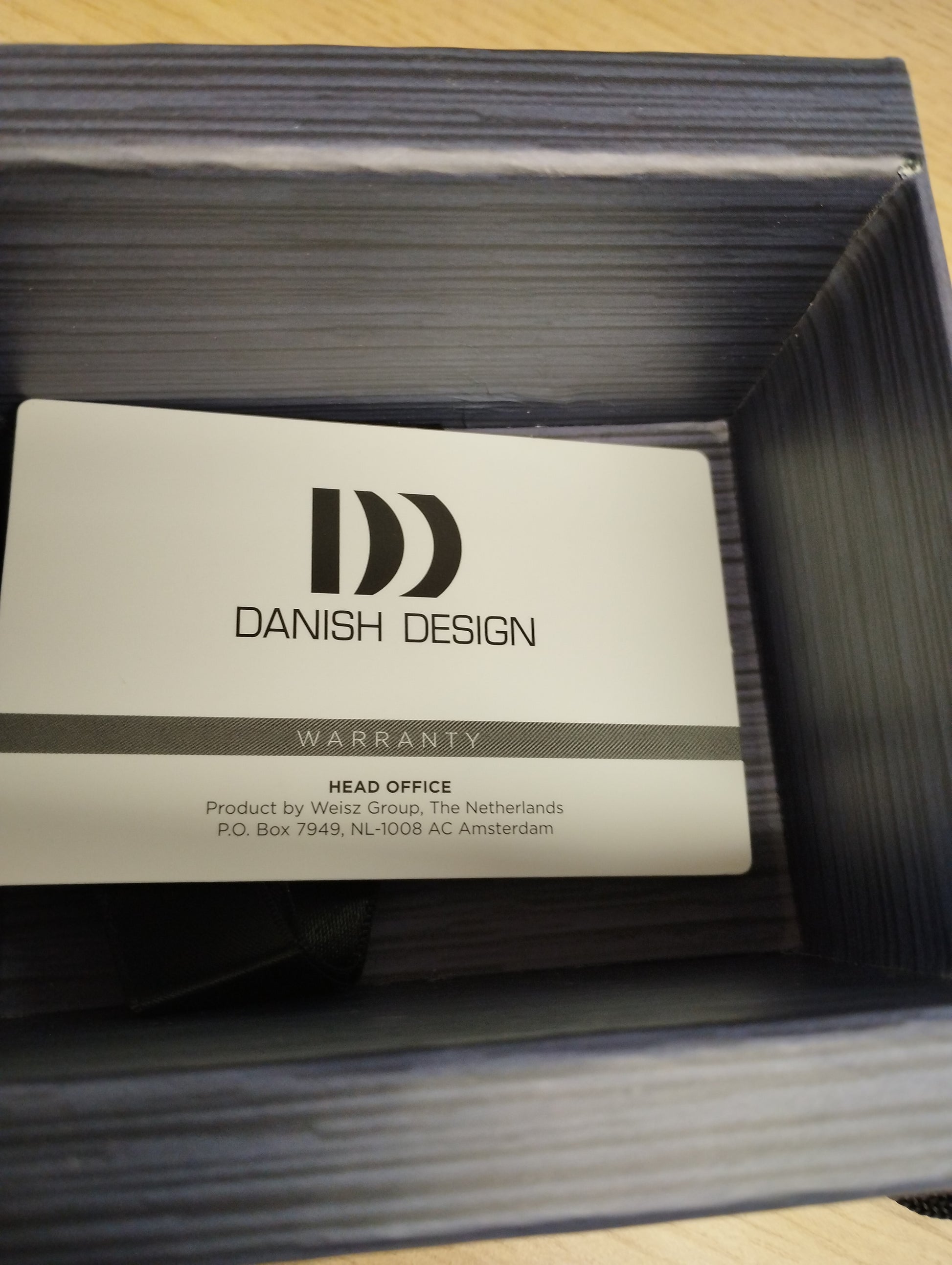 Danish Design Urban London Watch - Rose Gold/Black