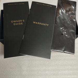 Daniel Wellington AE62R02 GRANDE Sunglasses-Rose Gold Frame-Black Lenses