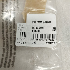 LIBERTY Iphis Zipped Card Case