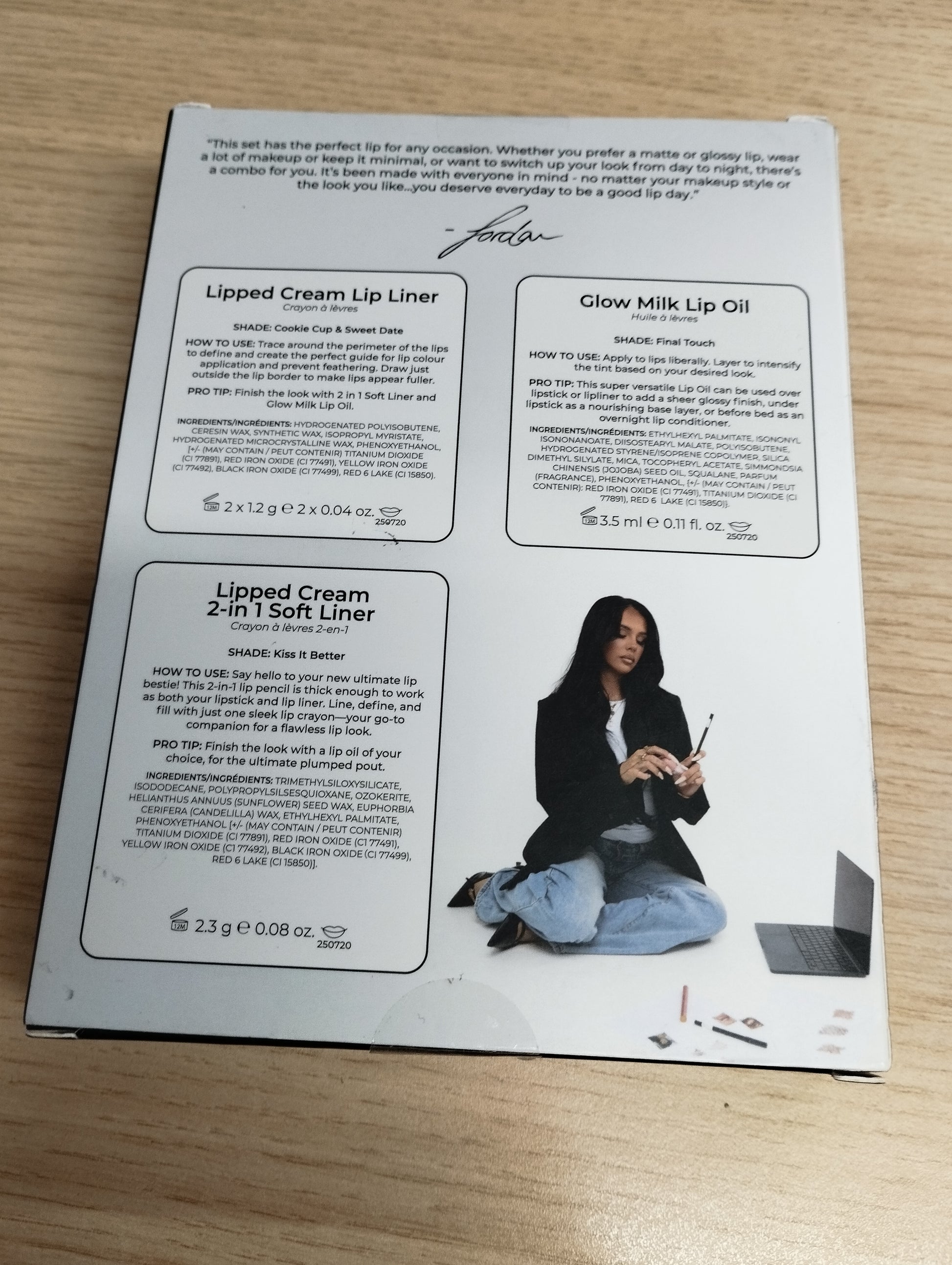 The Beauty Crop-Jordan Signature Nude Lip Kit