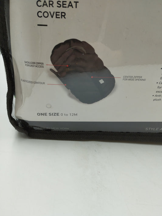 7AM CAR SEAT COVER COCOON-BLACK 0-12MONTHS