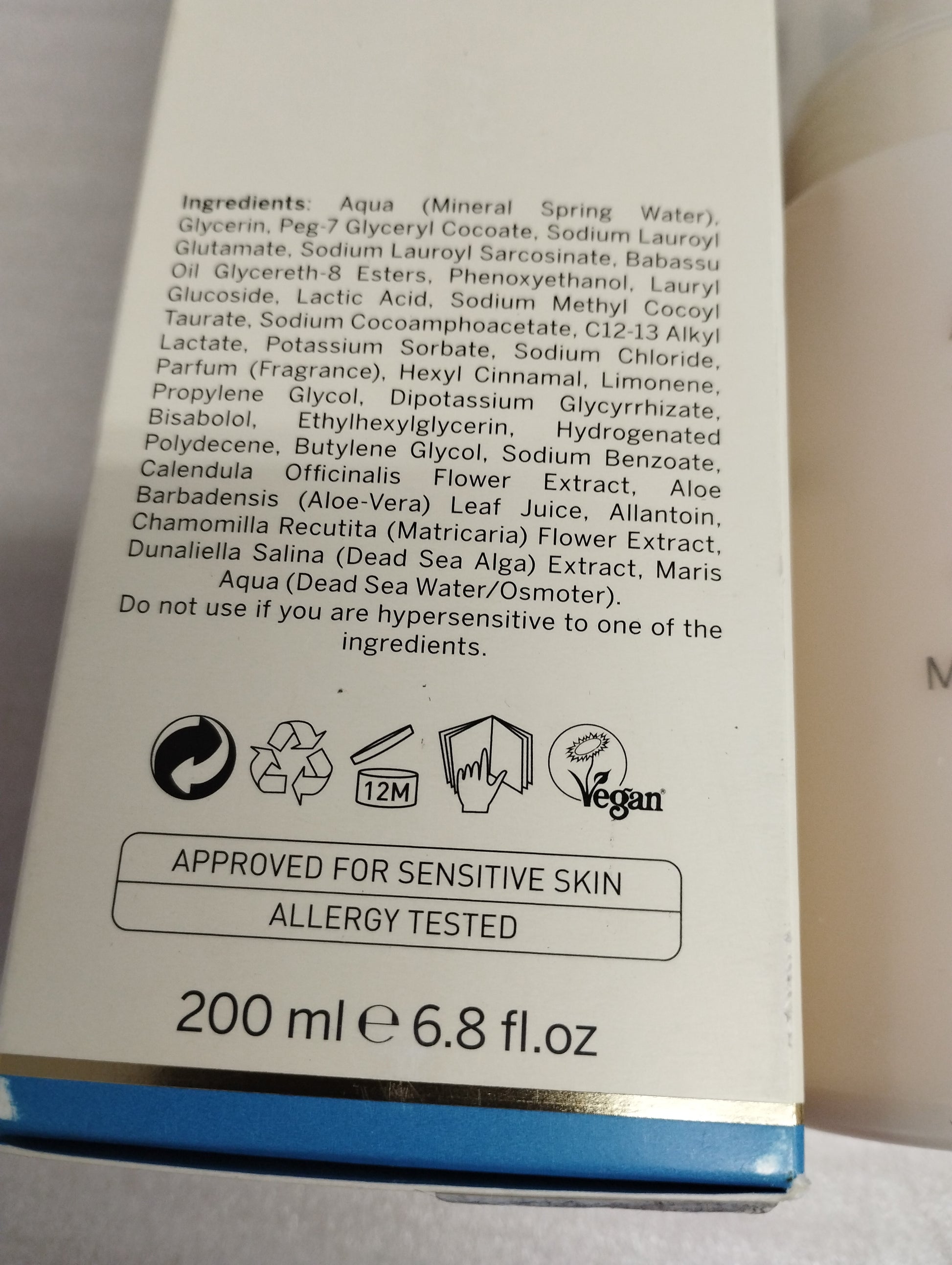 AHAVA Gentle Cleansing Foam, 200 ml