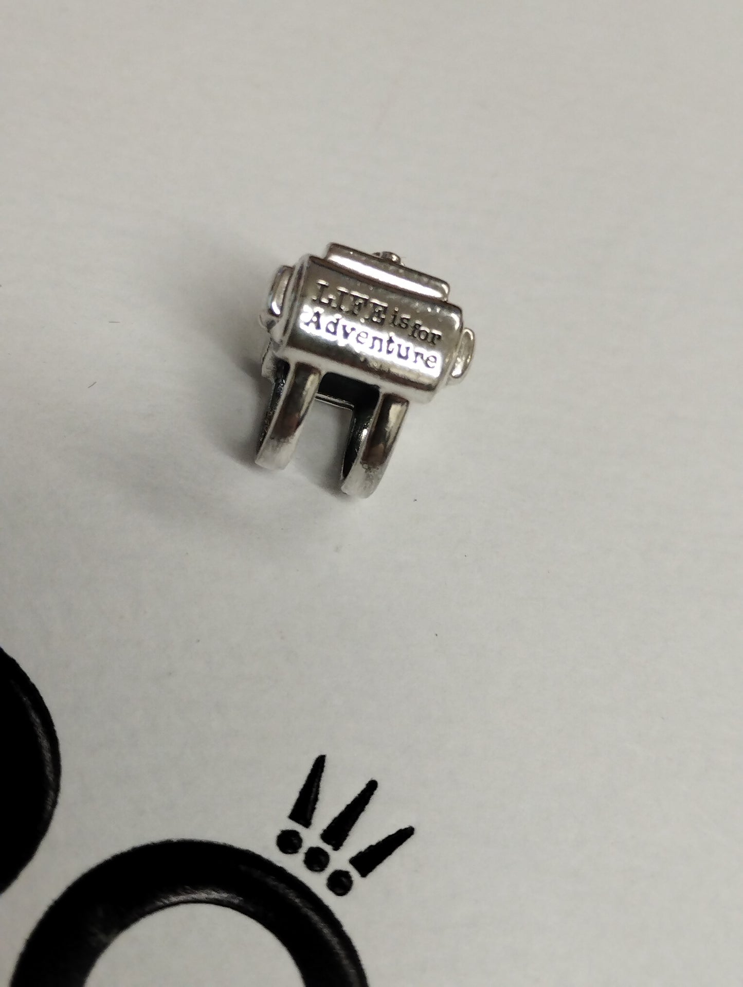 Pandora Adventure Backpack Charm Sterling silver