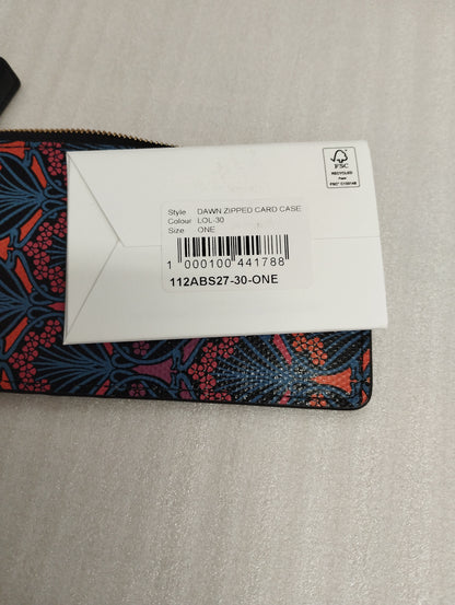 LIBERTY Dawn Iphis Zipped Card Case RRP£95