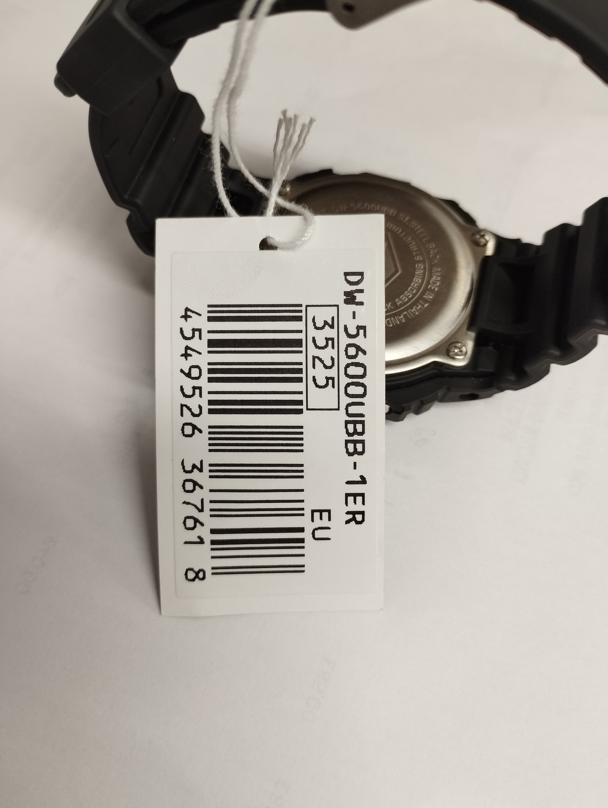 Casio G-Shock DW-5600UBB-1ER Digital Black Resin Strap Watch