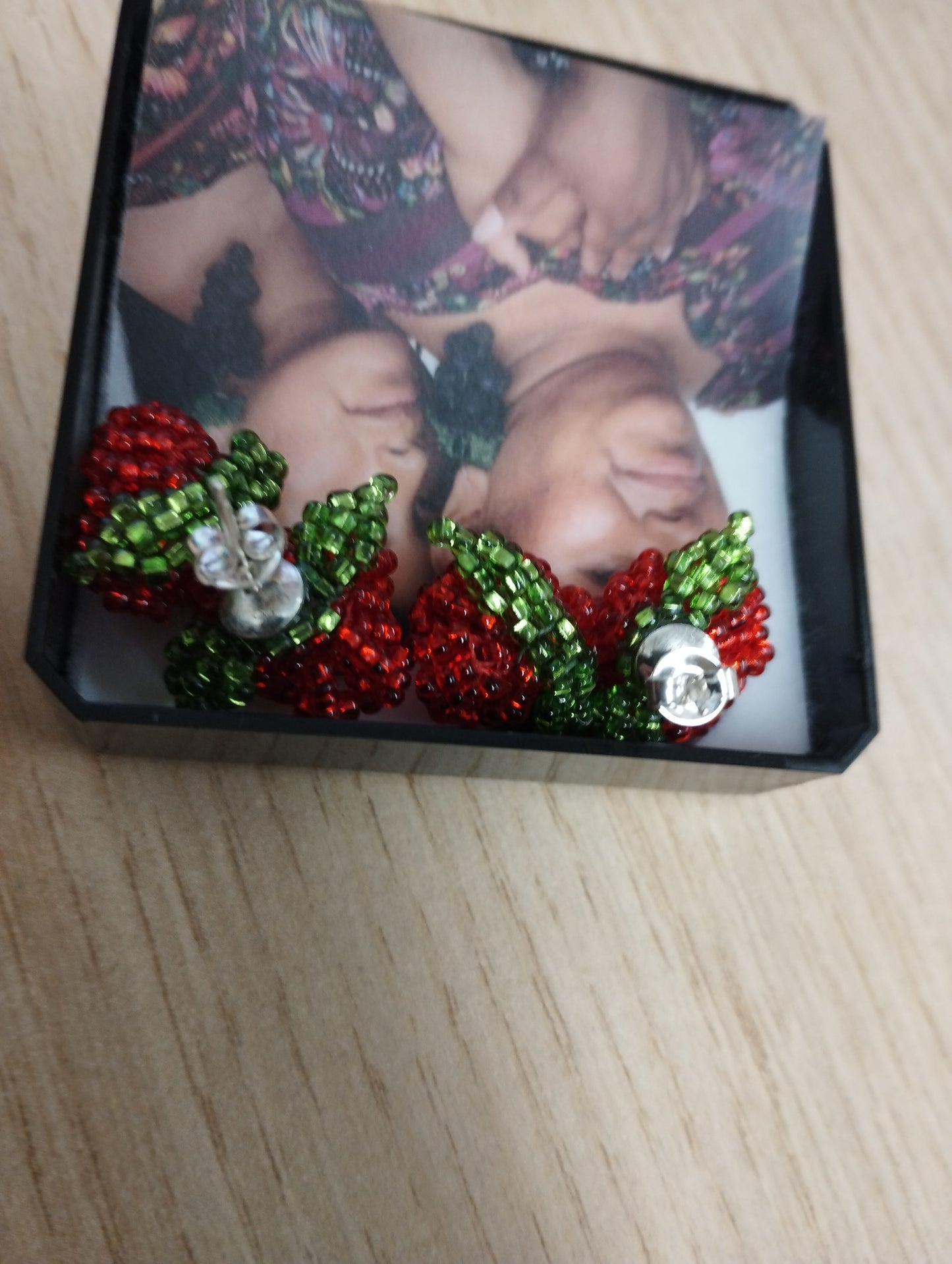 LIBERTY Pura Utz Sterling Silver Double Rose Stud Earrings RRP:£90