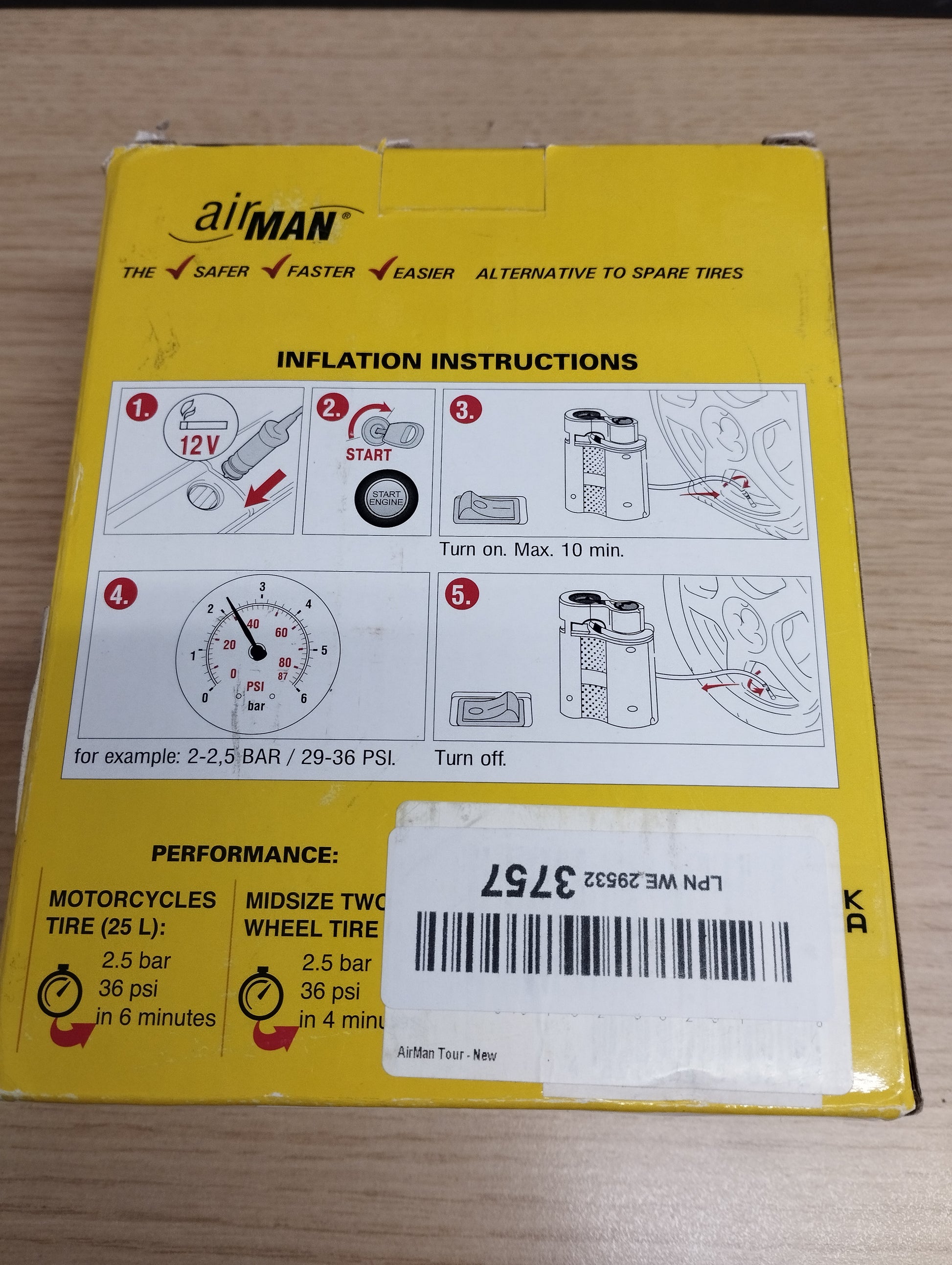 Airman Tour Compressor