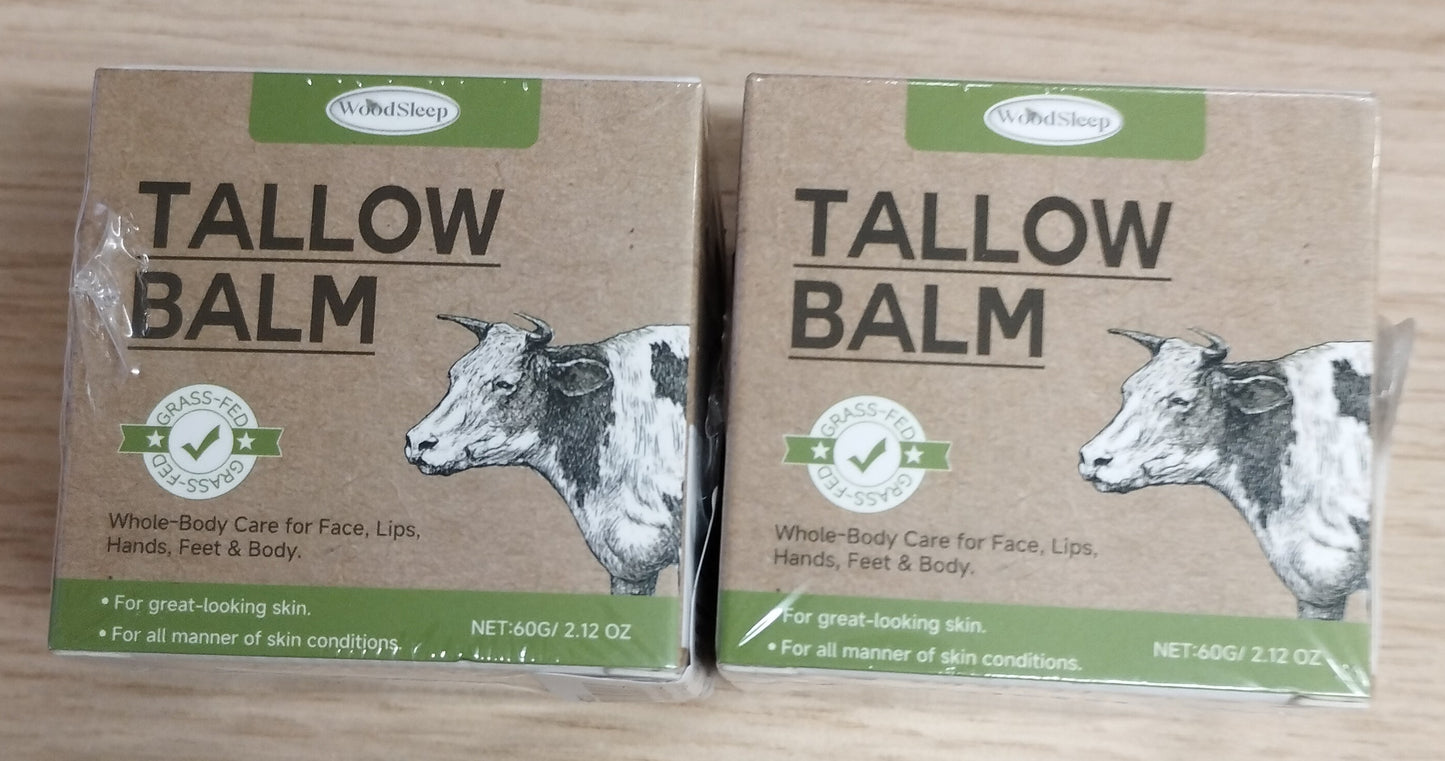 2 x Wood Sleep Tallow Balm-60g each New & Sealed