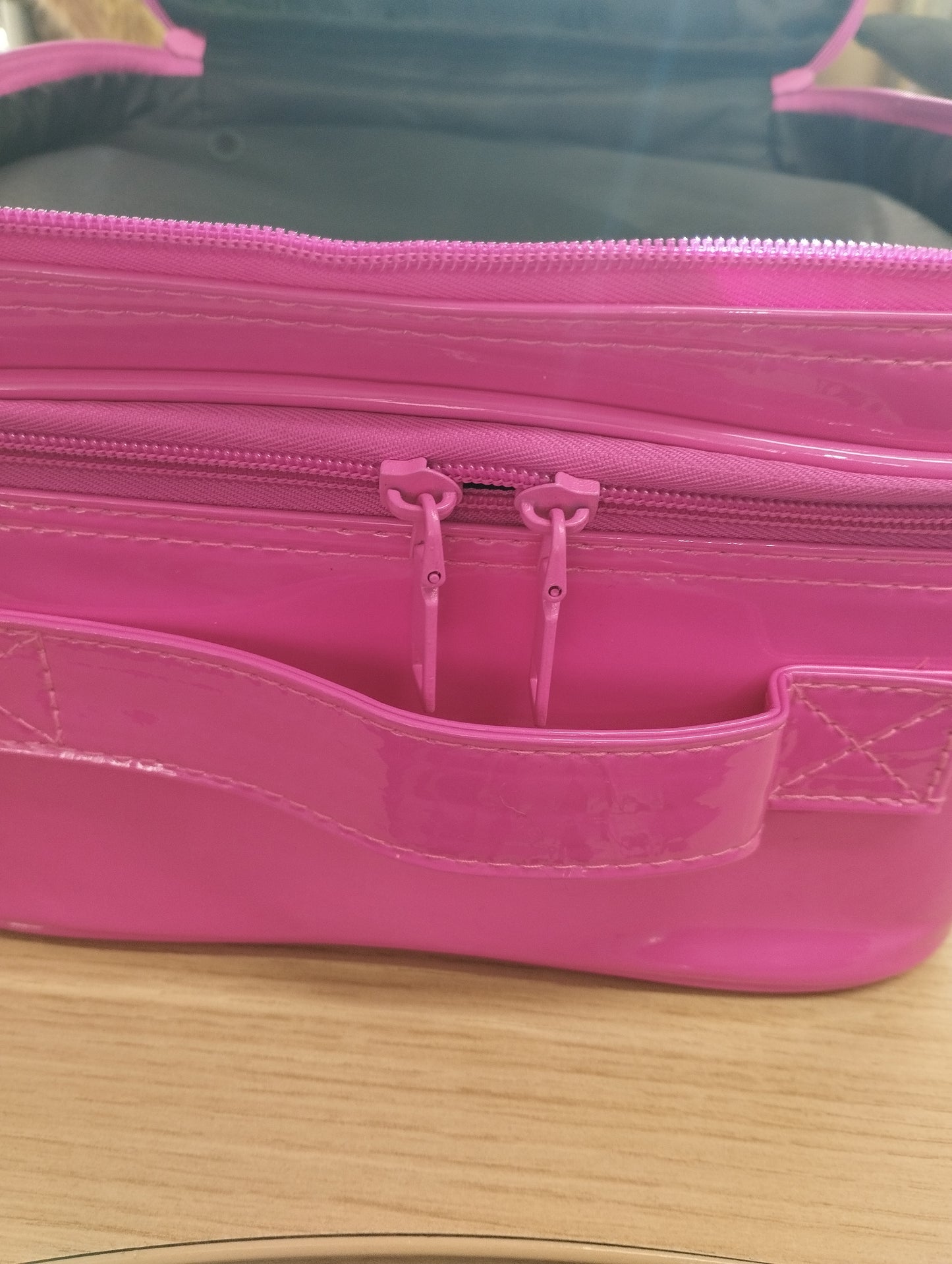 Made by mitchell Medium Makeup Case Hot Pink