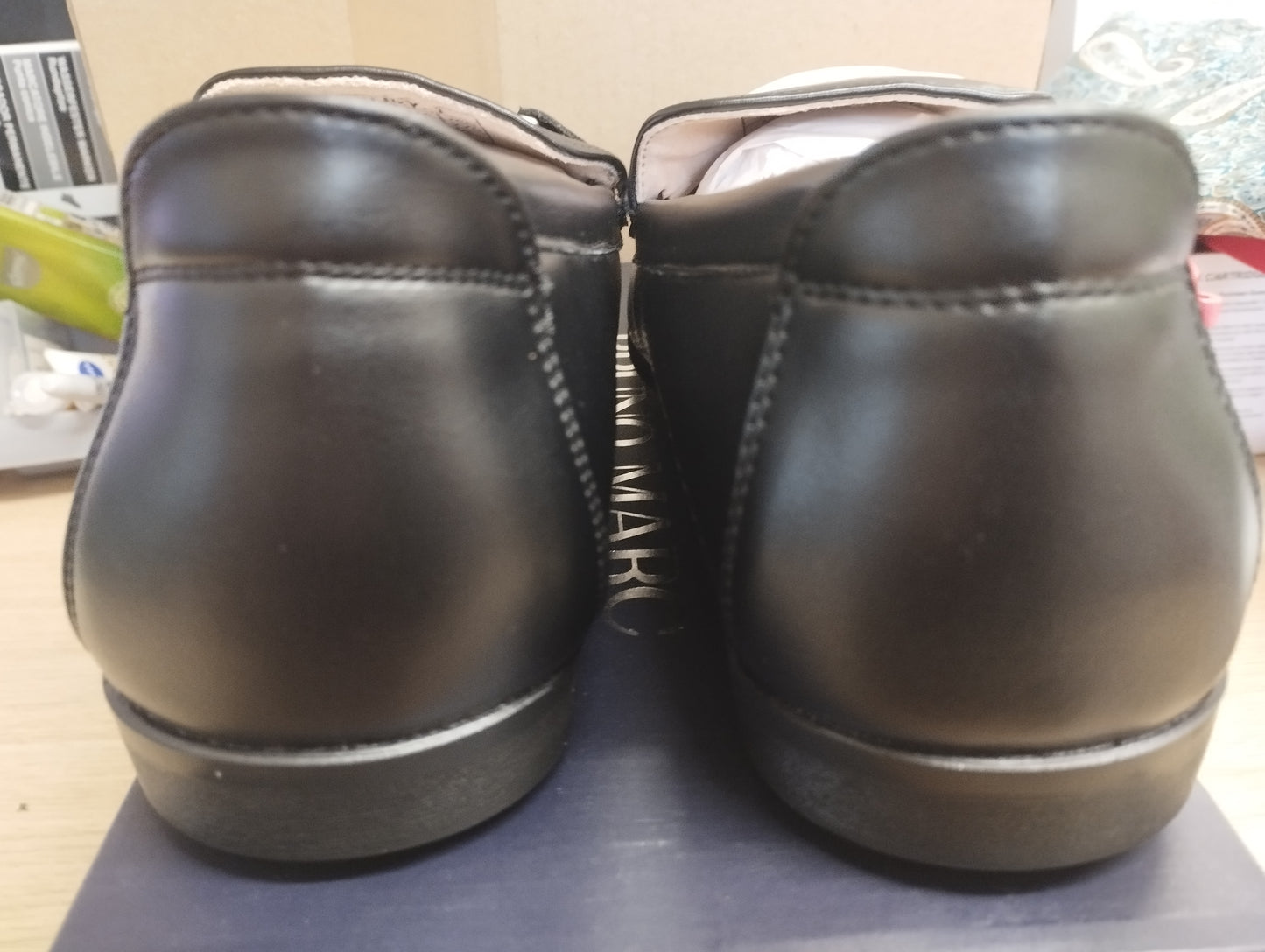 Bruno Marc Mens Loafers- UK 8 - black