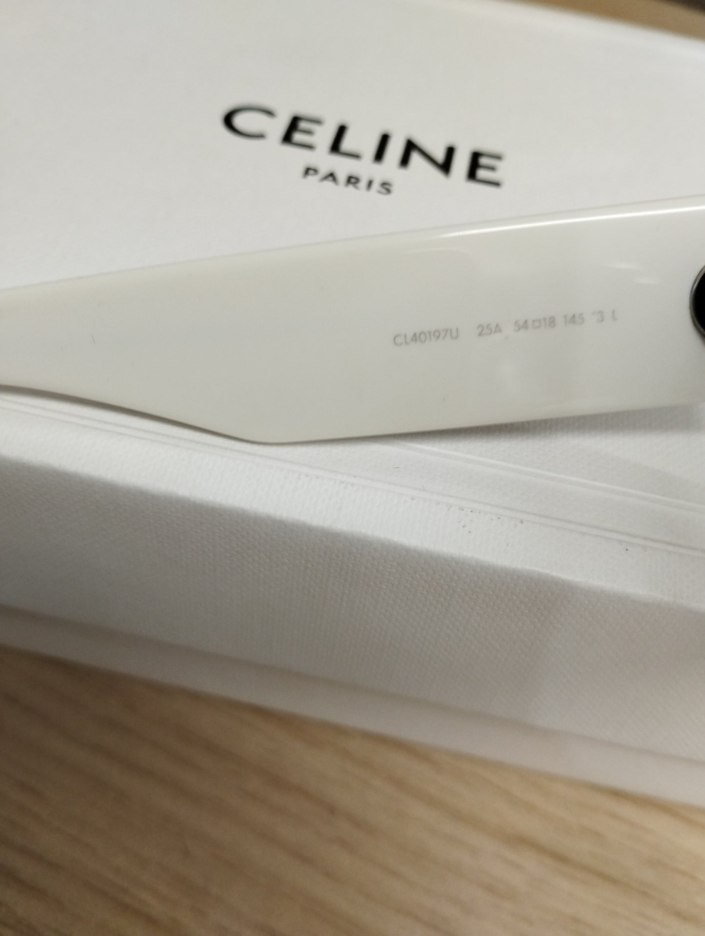 celine cat-eye sunglasses IVORY RRP:£340