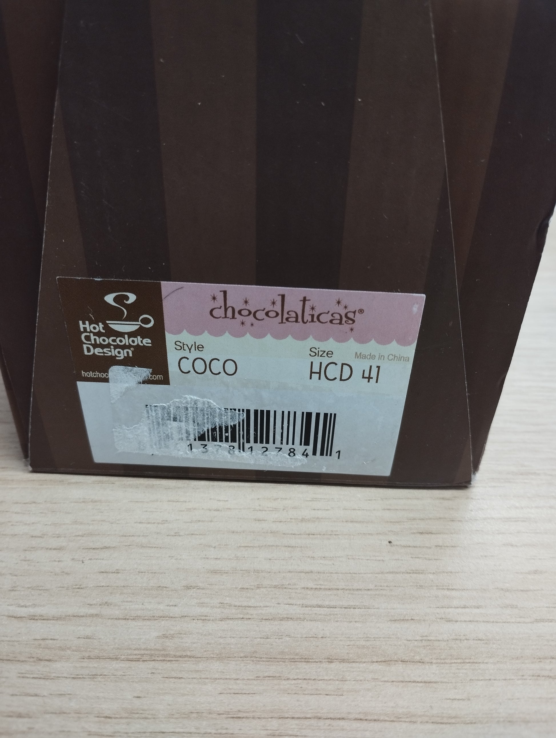 Hot chocolate design chocolaticas Mary Jane flat Coco UK 9