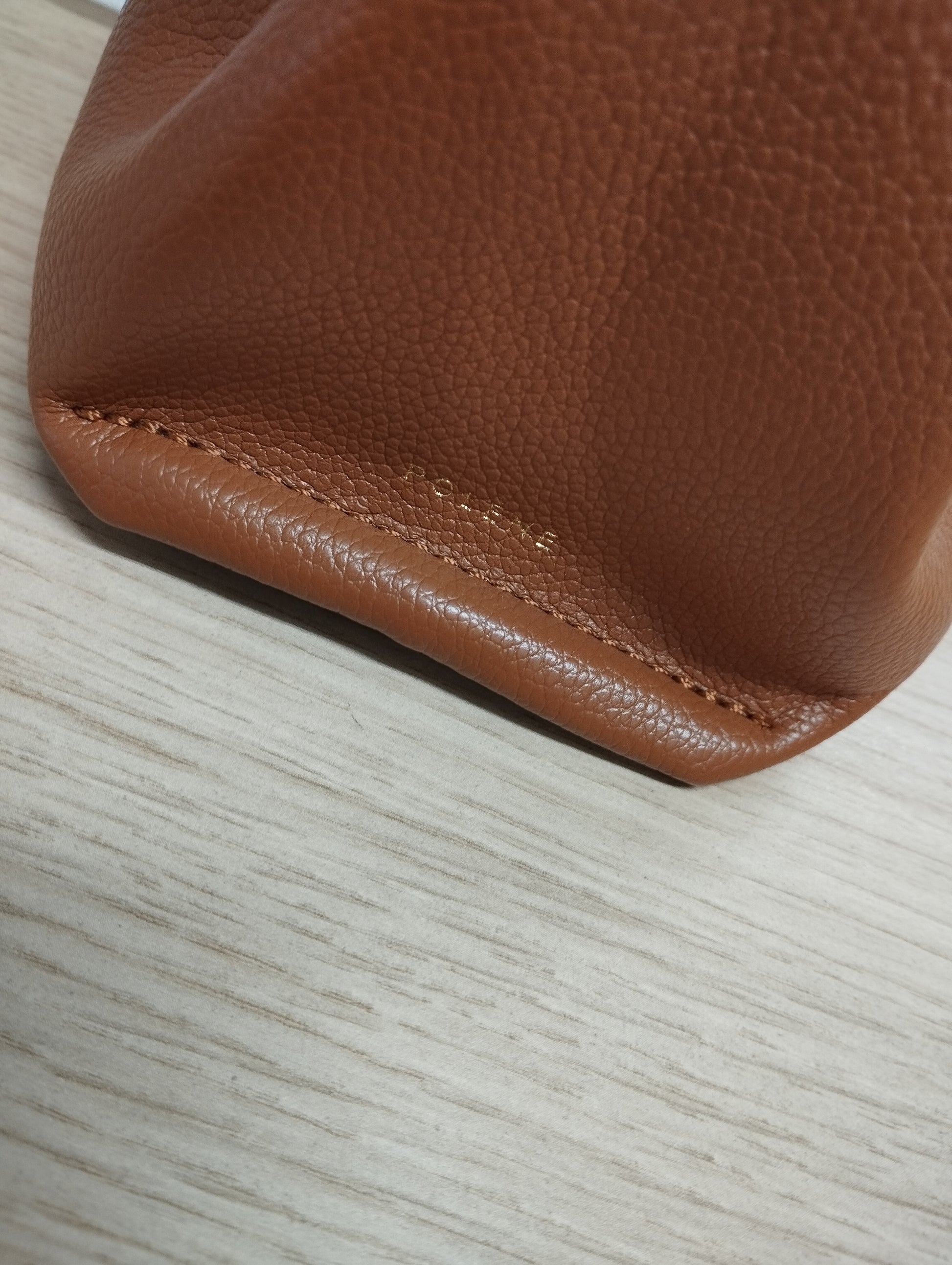 Polene Numéro Neuf Mini Edition Textured Camel