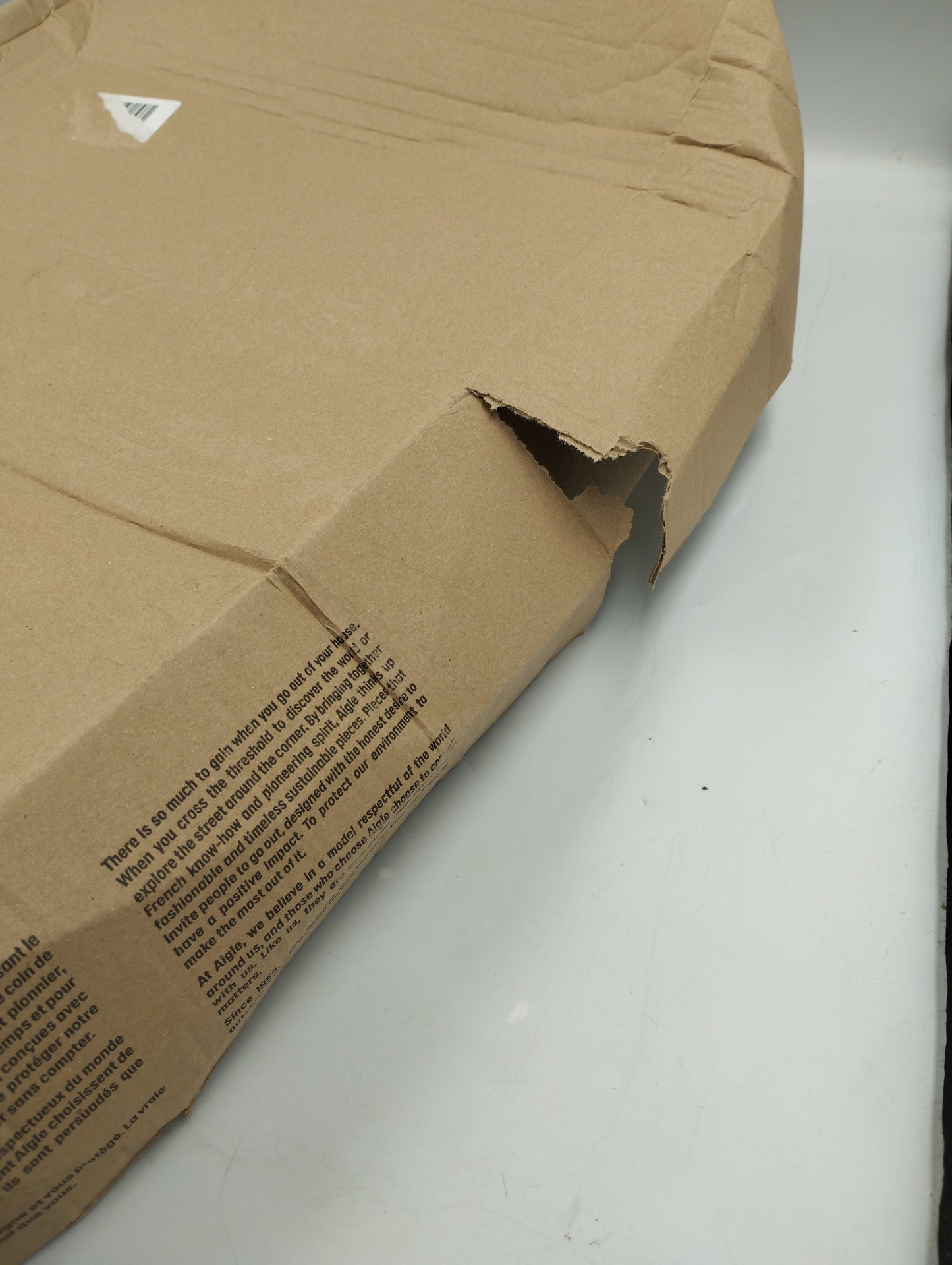 AIGLE 1853 Terra Pro Vario Farming boot suitable for wide calves and feet-UK8 BROWN