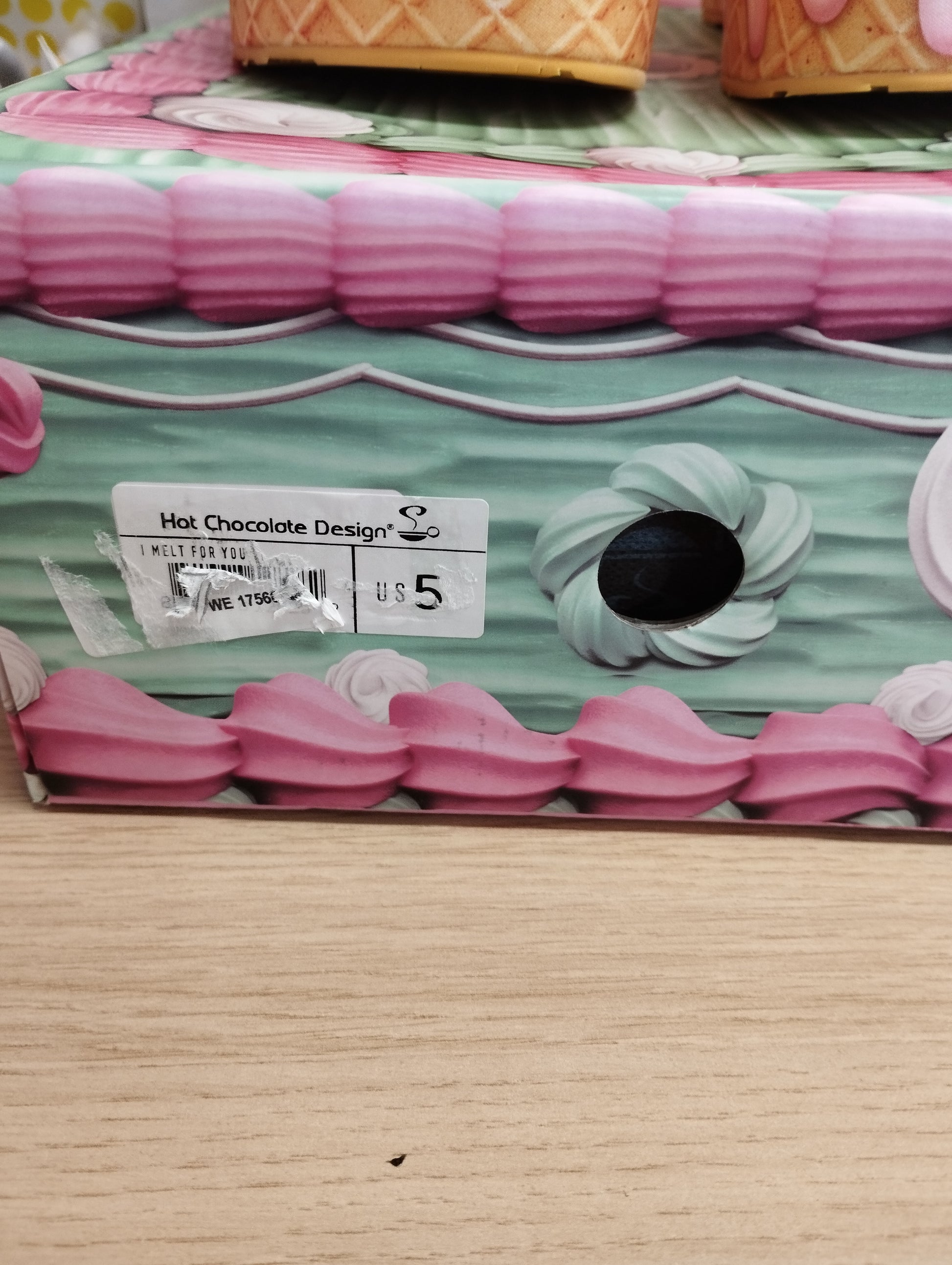 Chocolaticas I Melt For You Women's Mary Jane Platform-uk2.5/us5