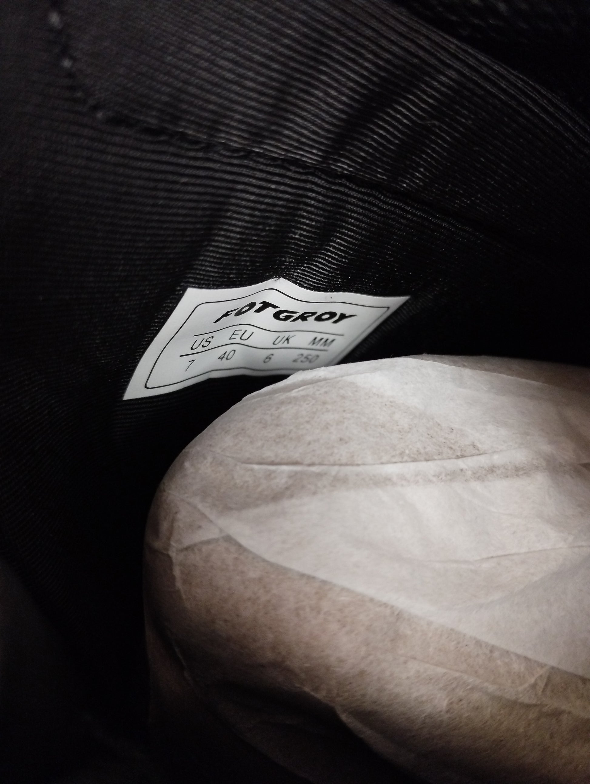 Fotgroy Cycling Shoes- UK6-250MM-BLACK