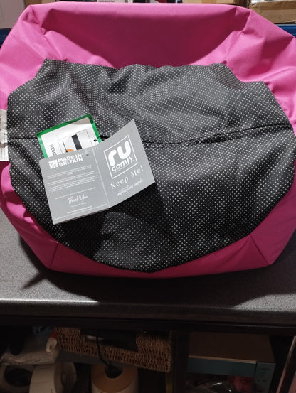 RUComfy child's bean bag Pink
