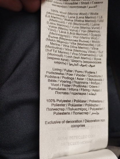 Selected Marzotto B-Dynamic Navy Blue Suit Blazer-38R