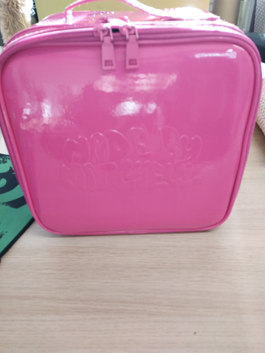 Made by mitchell Medium Makeup Case Hot Pink